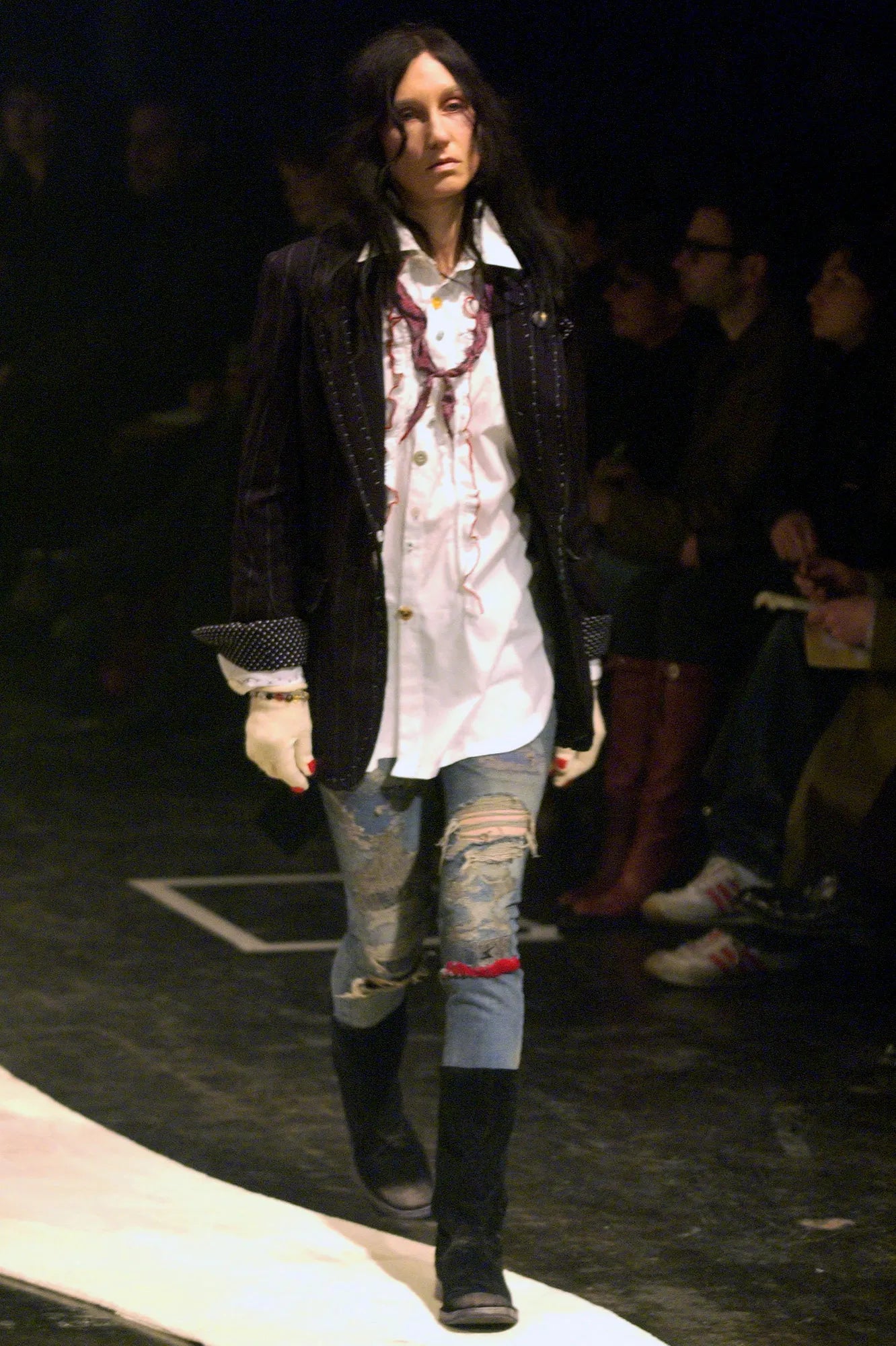 UNDERCOVER AW04 “68 RED YARN” DENIM