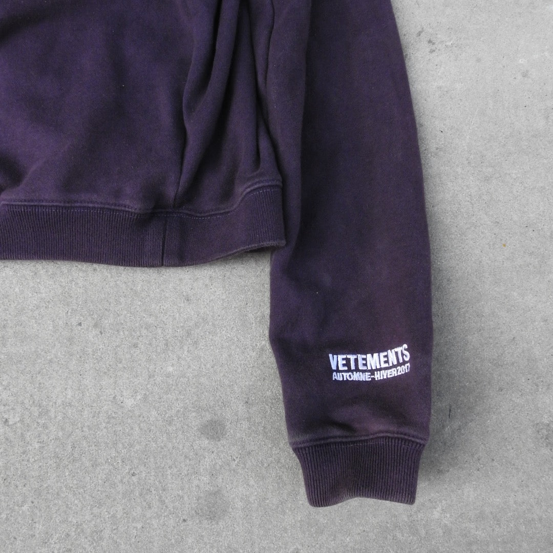 VĂȘtements A/W2017 'Unskinny' Oversized Sweatshirt đź