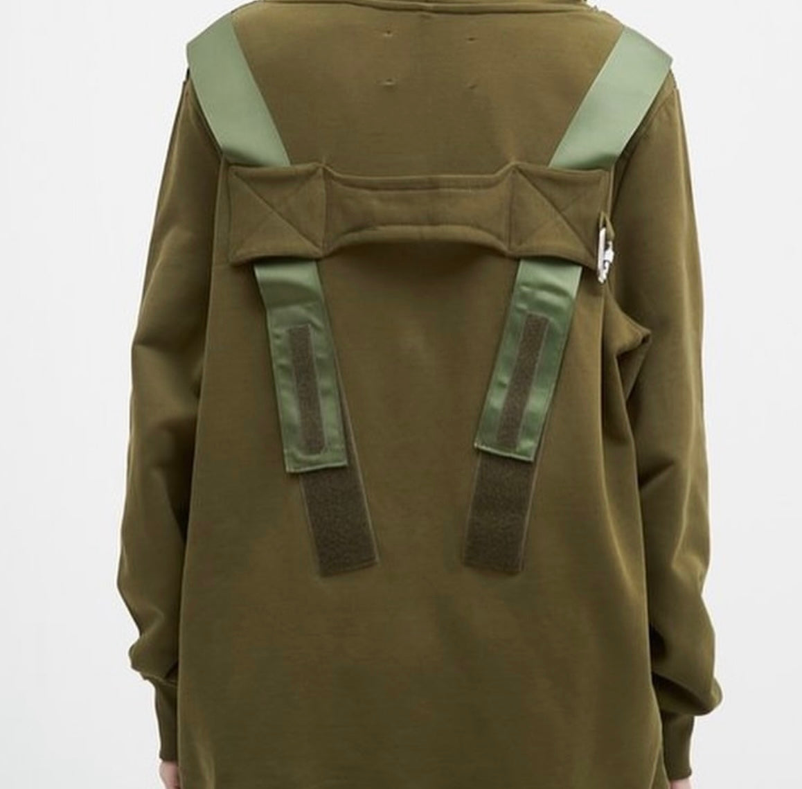 MATTHEW MILLER CABBING OLIVE SWEATER