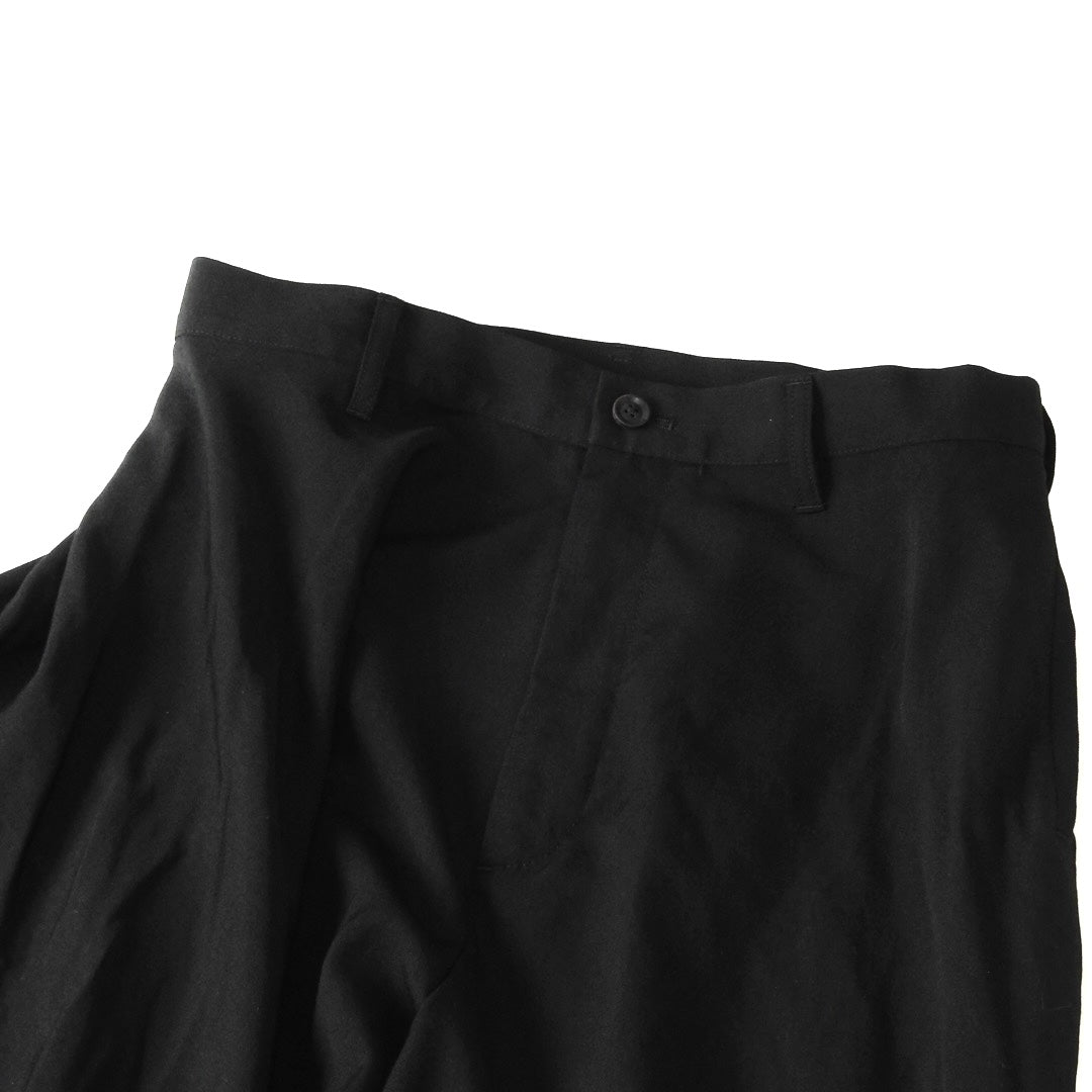 B Yohji Yamamoto AW18 Zip-Up Double Fastener Skirt Pants