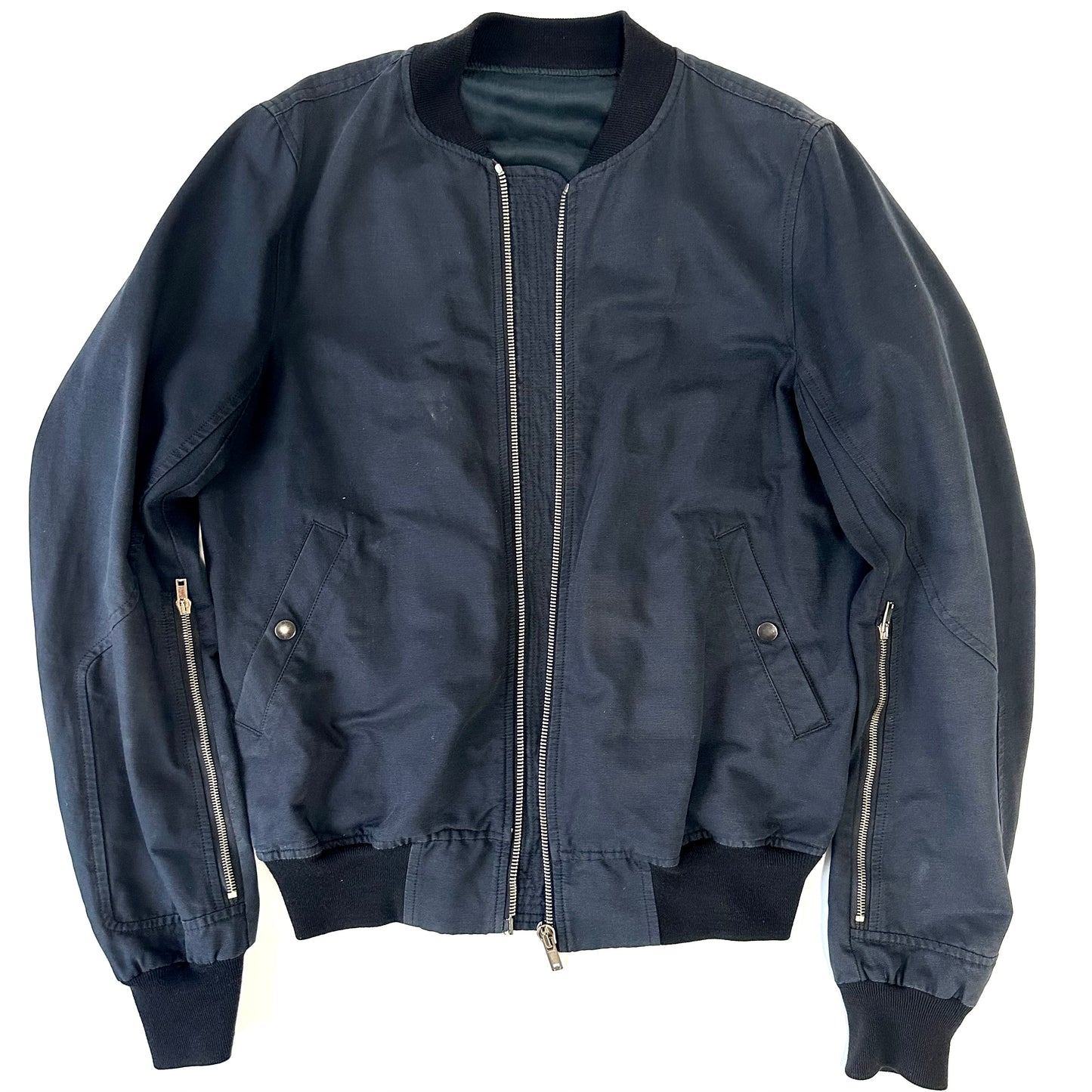 RICK OWENS SS11 ANTHEM TURBO FLIGHT BOMBER JACKET