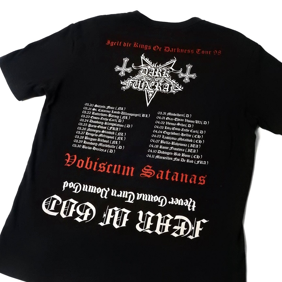 FEAR OF GOD 4TH COLLECTION Vintage 1998 Dark Funeral Ineffable Kings Of Darkness Tour T-Shirt