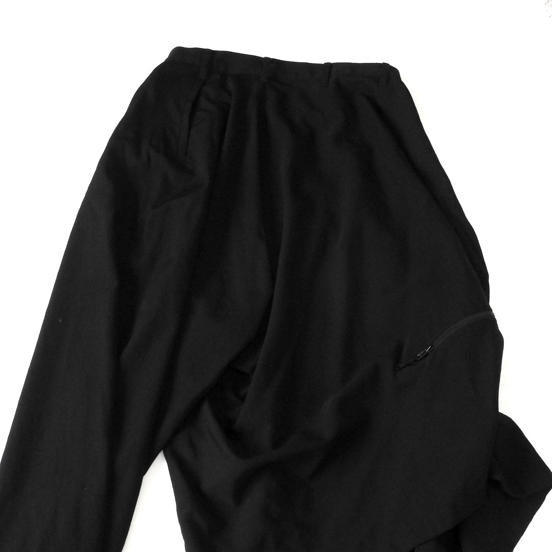 B Yohji Yamamoto AW18 Zip-Up Double Fastener Skirt Pants