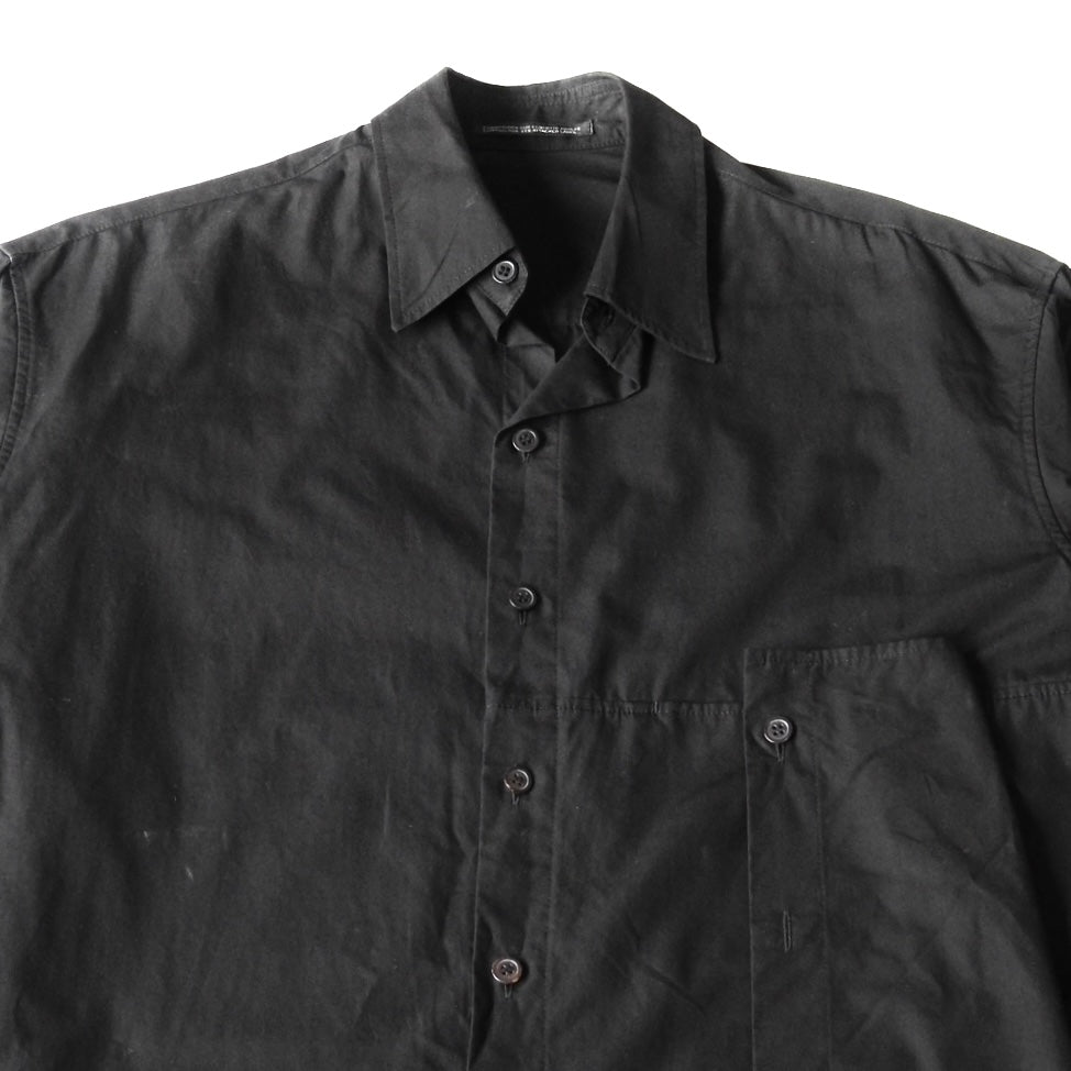 COMME DES GARCONS HOMME PLUS Shirt Layered Polyester Shrink Shirt 19AW