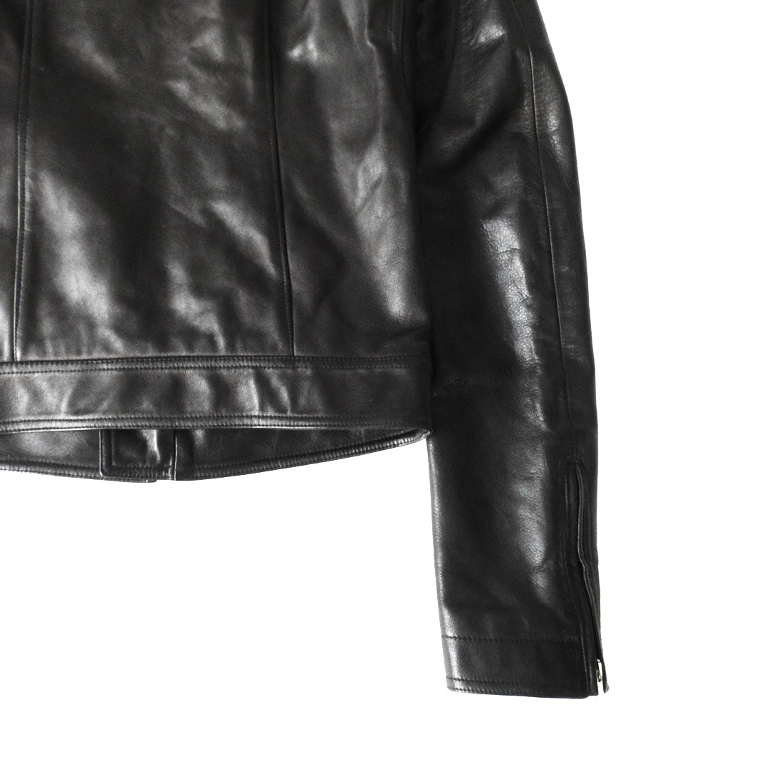 RICK OWENS SS18 "DIRT" STOOGES LEATHER JACKET