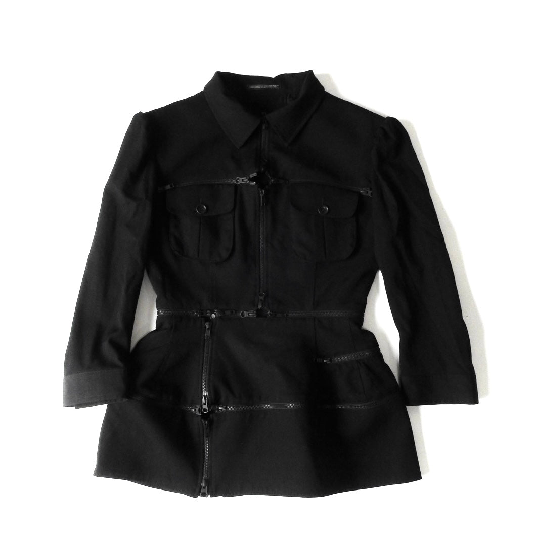 Yohji Yamamoto Femme SS19 Multizip Jacket