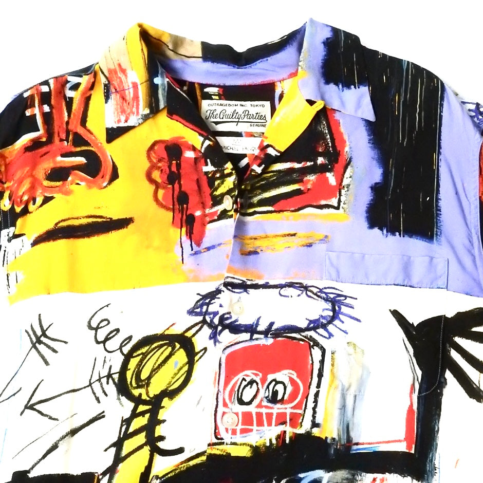 WACKO MARIA X JEAN- MICHEL BASQUIAT HAWAIIAN SHIRT