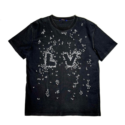 LOUIS VUITTON SPREAD EMBROIDERY T-SHIRT