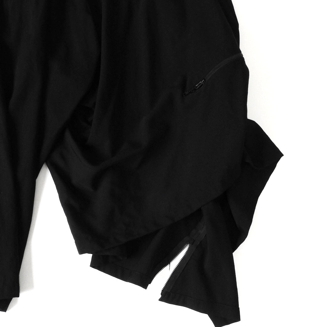 B Yohji Yamamoto AW18 Zip-Up Double Fastener Skirt Pants