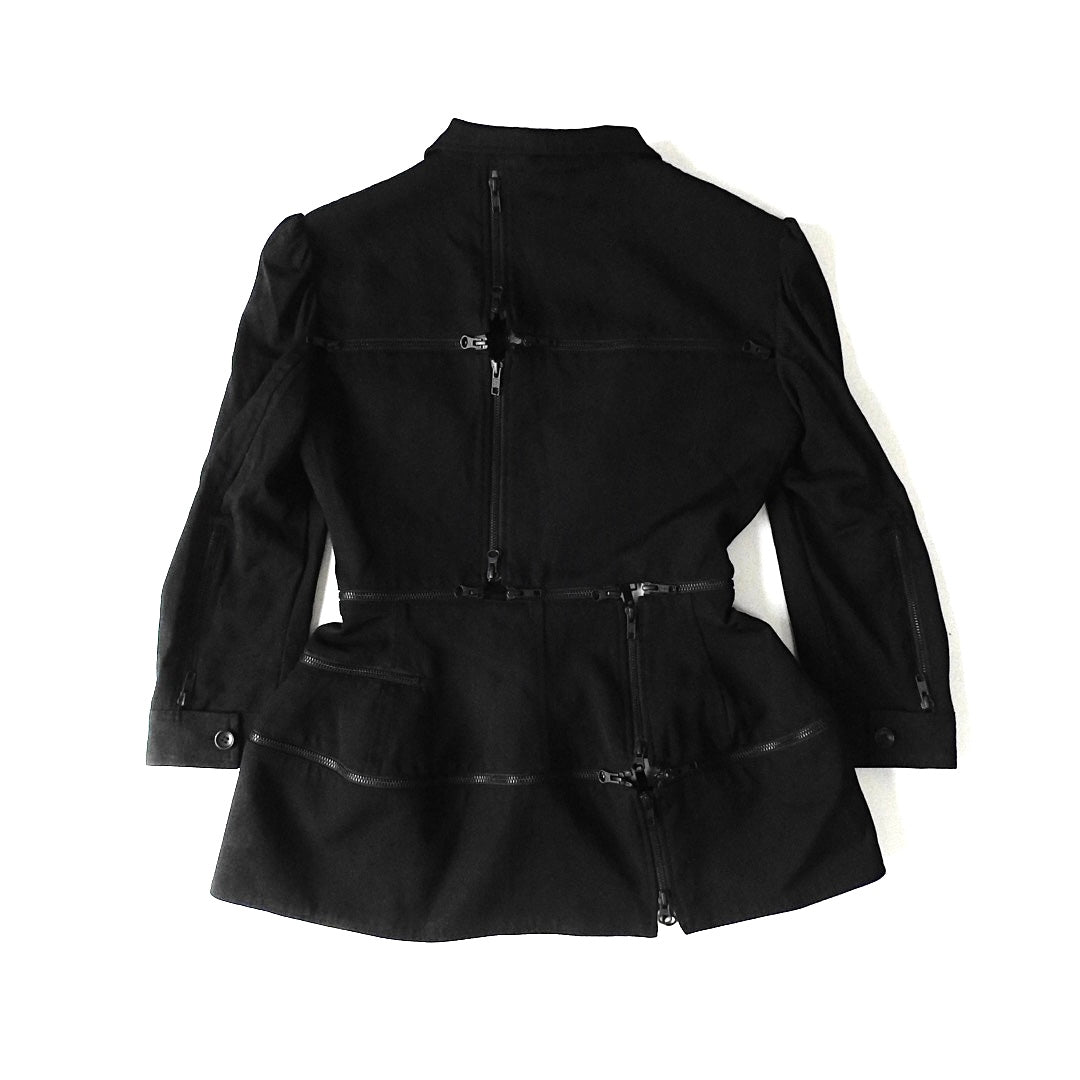 Yohji Yamamoto Femme SS19 Multizip Jacket