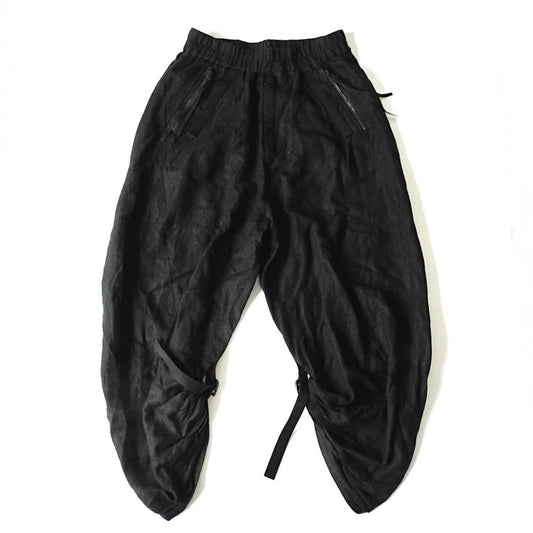 JULIUS_7 FW19 RAYON ADJUSTABLE PANTS