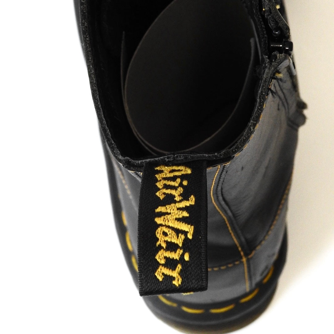 YOHJI YAMAMOTO X DR.MARTENS BLACK TEMPARY TARIAN BOOTS