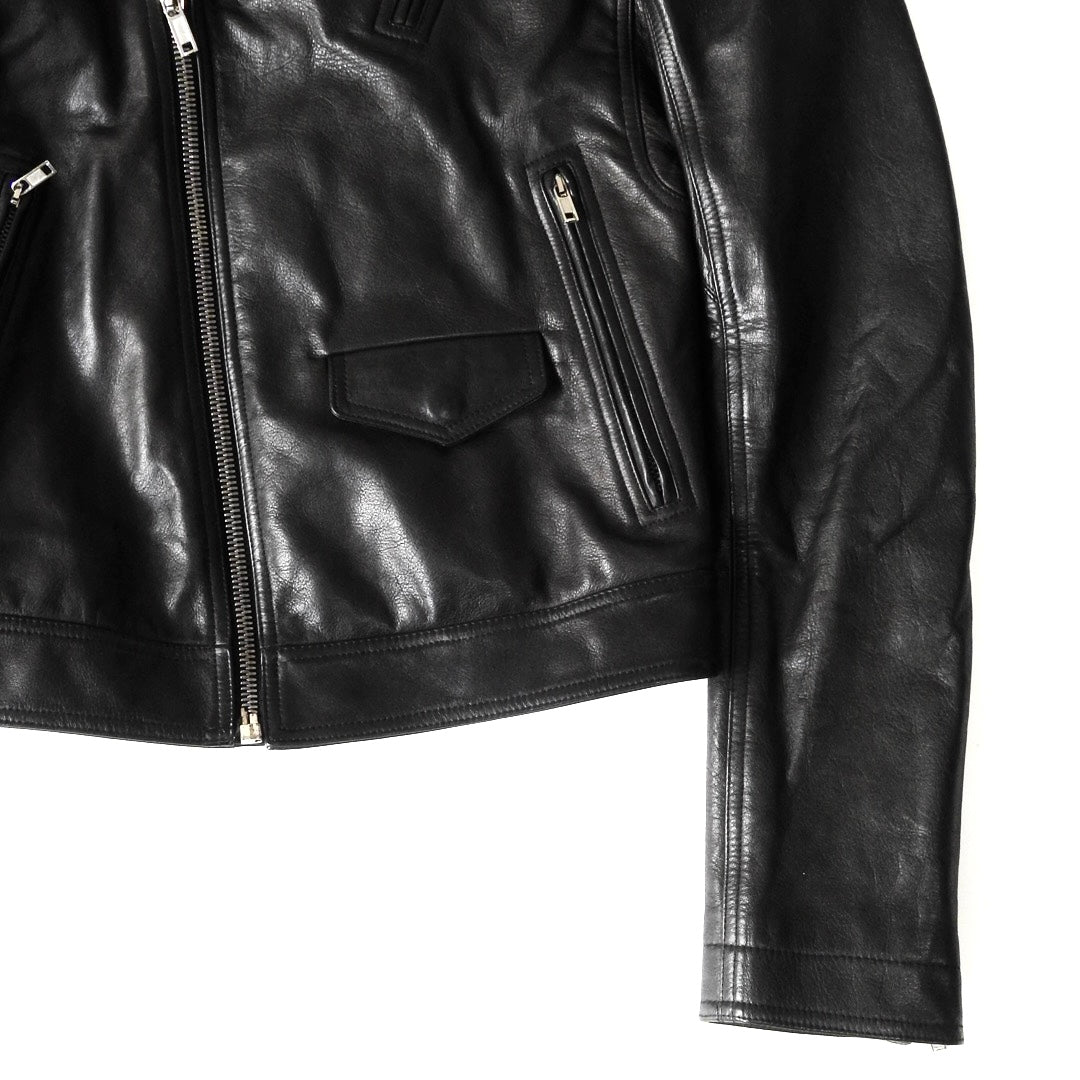 RICK OWENS SS18 "DIRT" STOOGES LEATHER JACKET