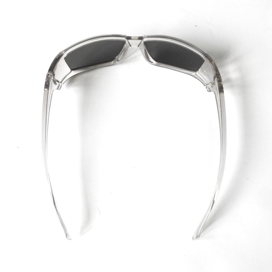 RICK OWENS RECTANGULAR FRAME RICK CRYSTAL SUNGLASSES