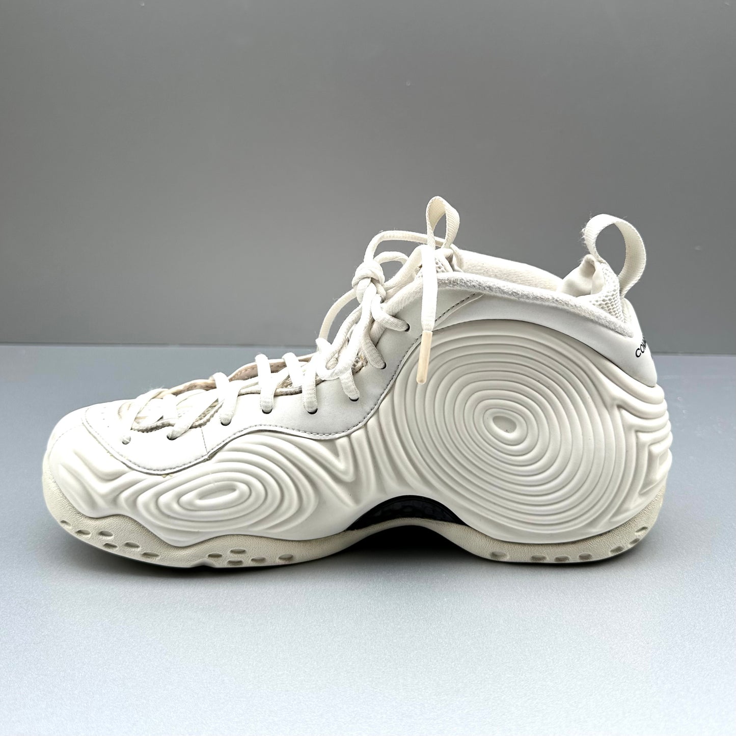 NIKE COMME DES GARCONS HOMME PLUS X AIR FOAMPOSITE ONE WHITE