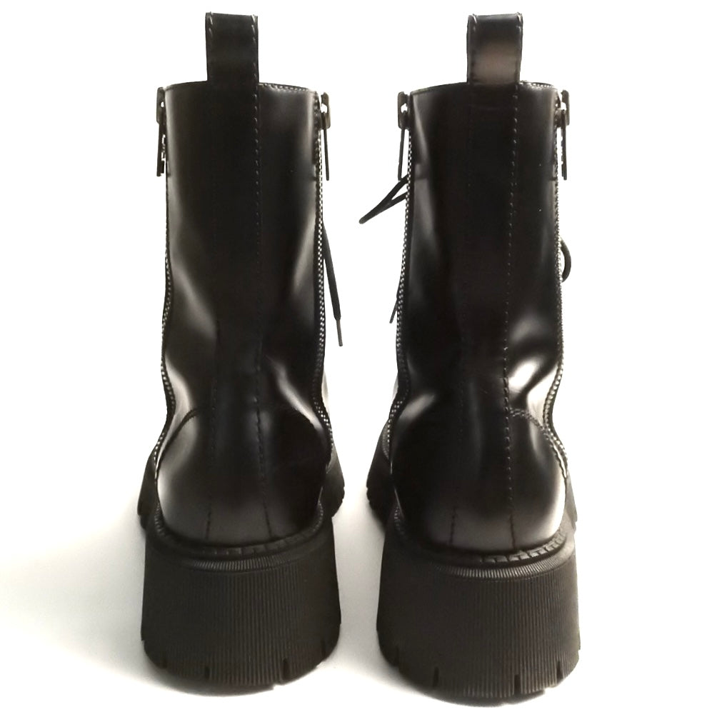 BALENCIAGA TRACTOR 20mm LACE UP BOOTS