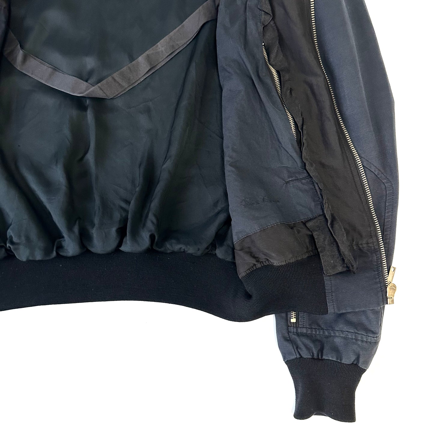 RICK OWENS SS11 ANTHEM TURBO FLIGHT BOMBER JACKET