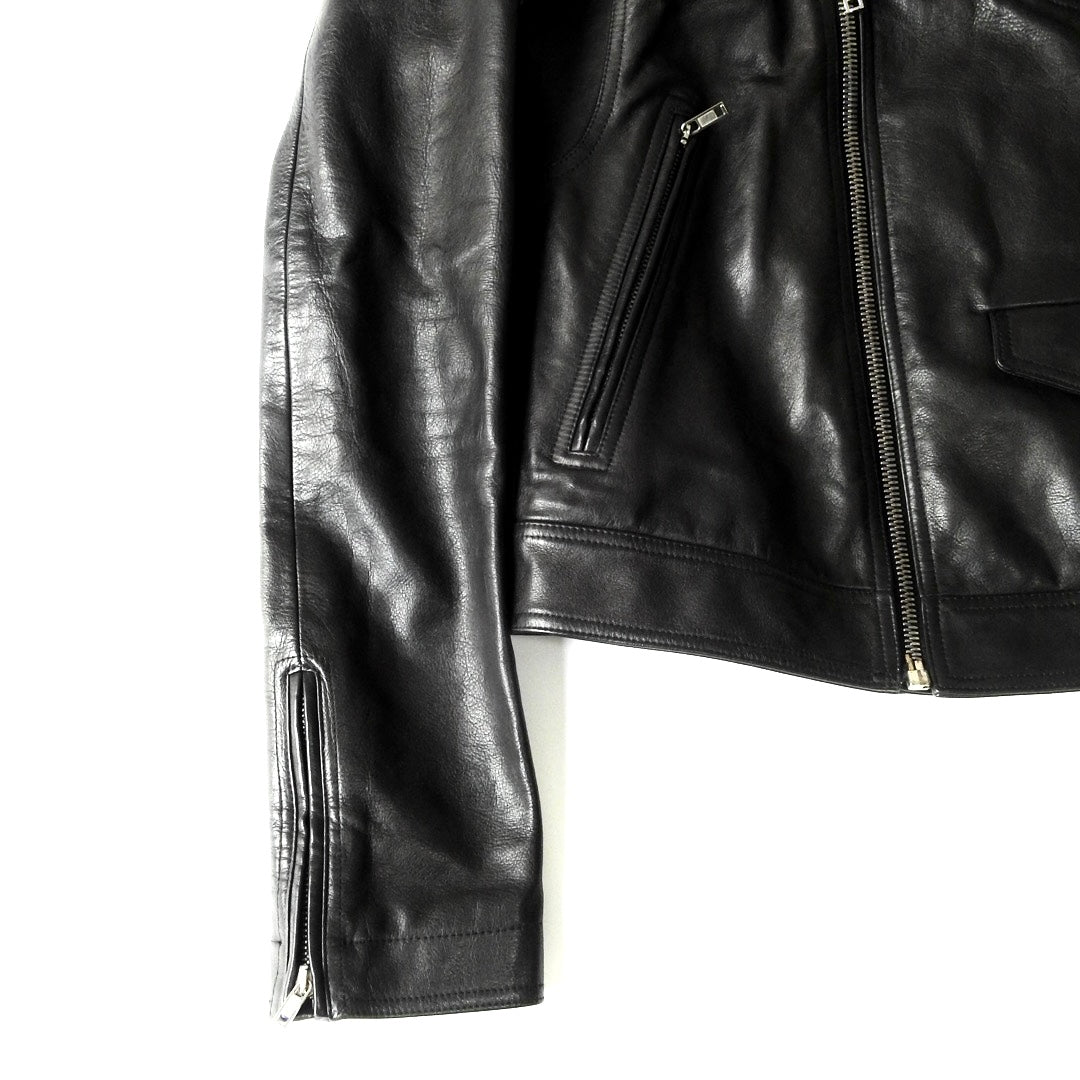 RICK OWENS SS18 "DIRT" STOOGES LEATHER JACKET