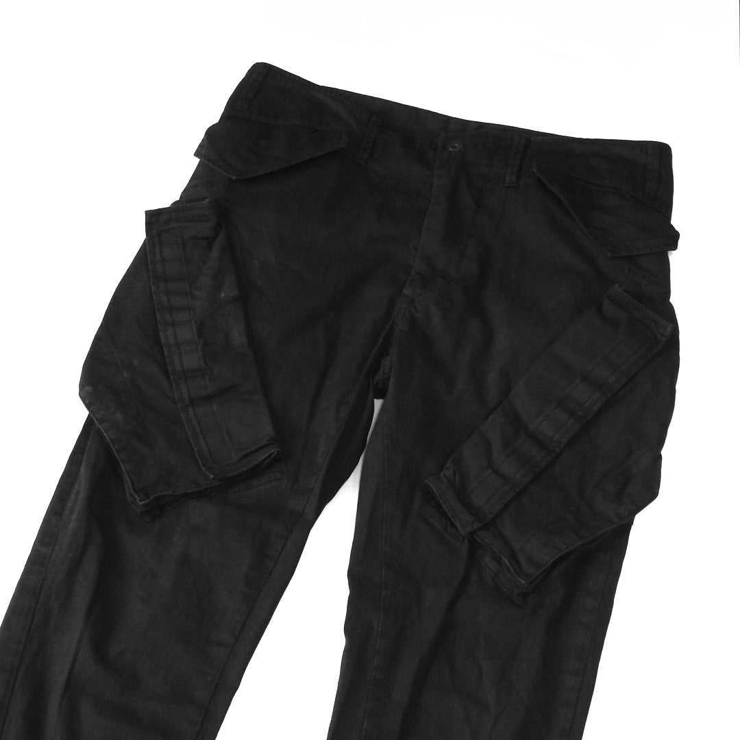 JULIUS_7 VERTICAL GASMASK CARGO PANTS PRE-SS18