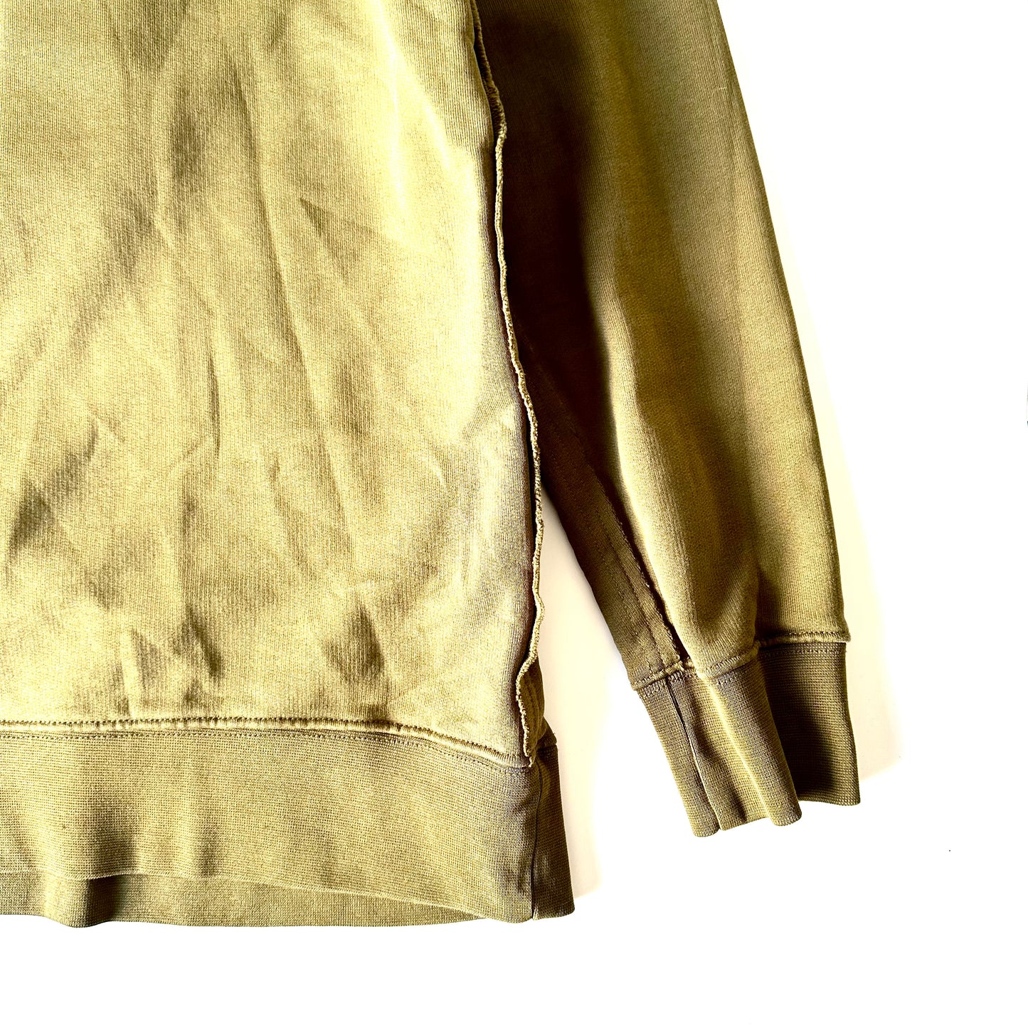 MATTHEW MILLER CABBING OLIVE SWEATER