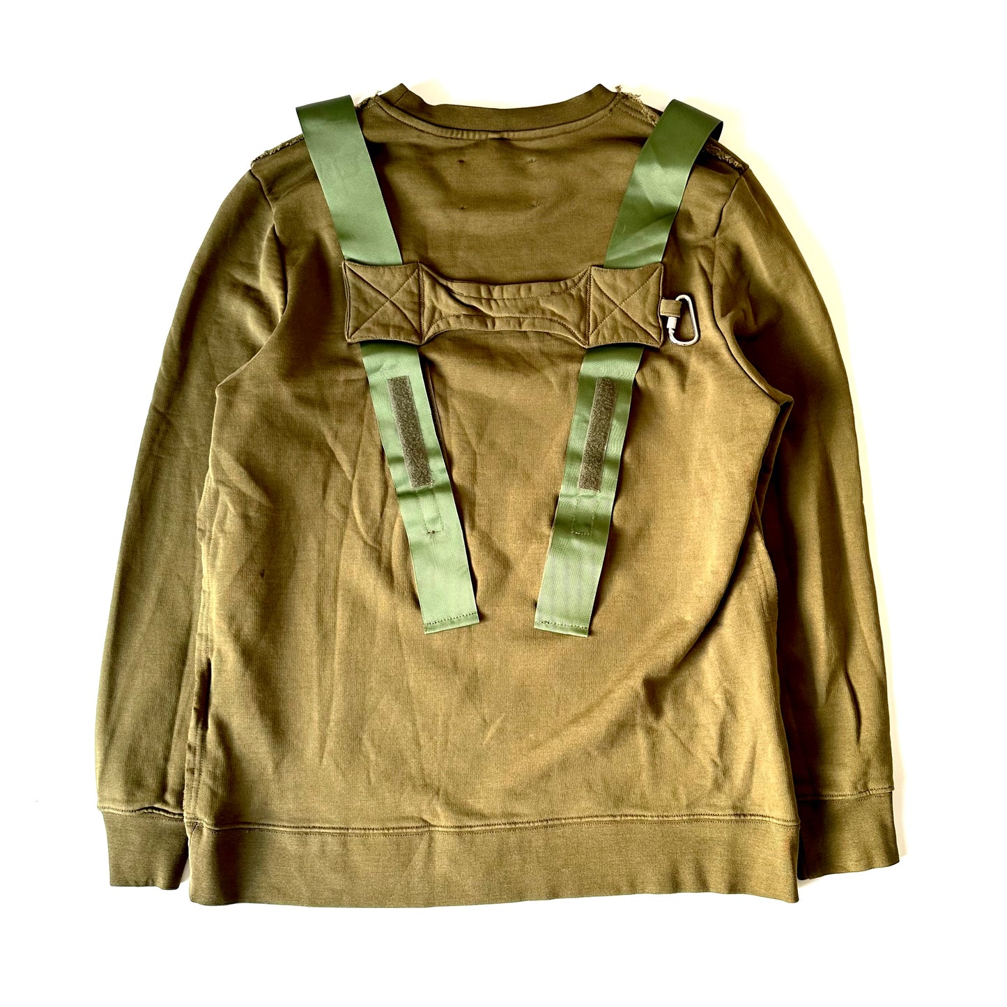 MATTHEW MILLER CABBING OLIVE SWEATER