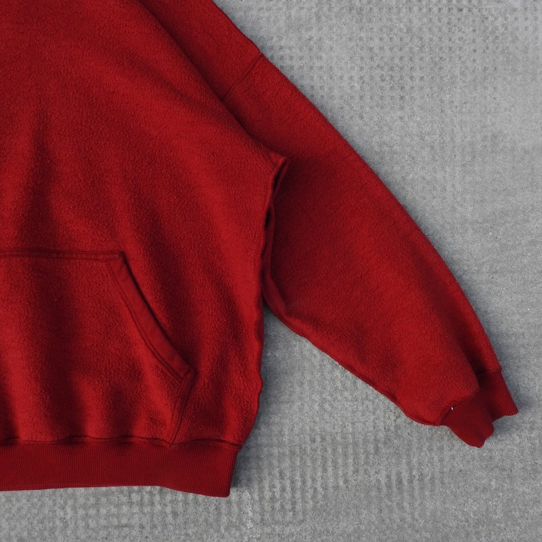 VETEMENTS 2017 RED Inside-Out Hoodie