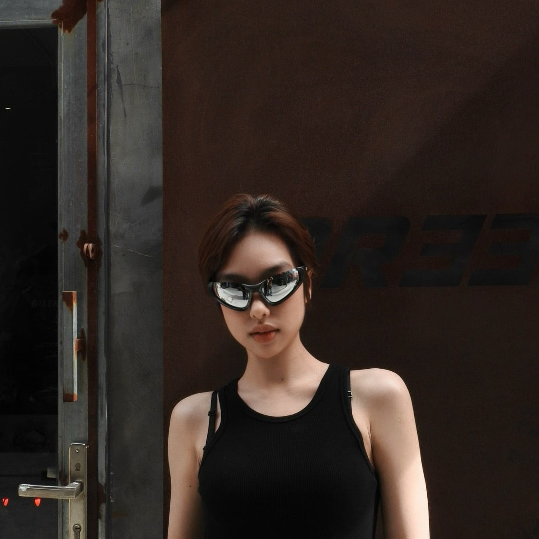 BALENCIAGA XPANDER CAT-EYE FRAME SUNGLASSES