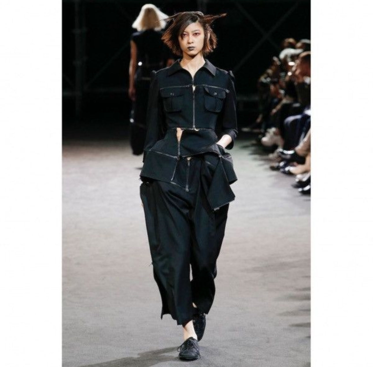 Yohji Yamamoto Femme SS19 Multizip Skirt/Pants